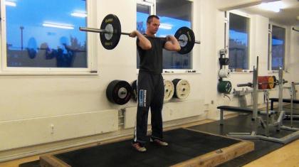 Frivend (power clean)