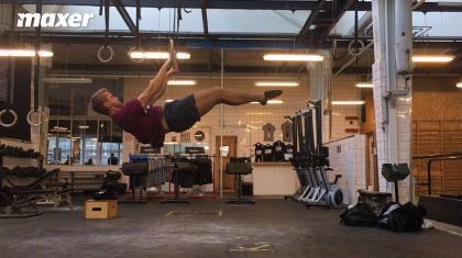 Front lever (forlæns balance)