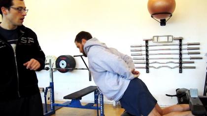 Glute ham raise