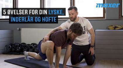 Hoftesmerter: 5 øvelser til hofte, lyske og inderlår hvis du har ondt