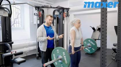 Træn nakke med shrugs