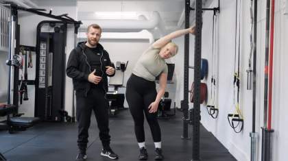 Smidighed med statisk udstrækning