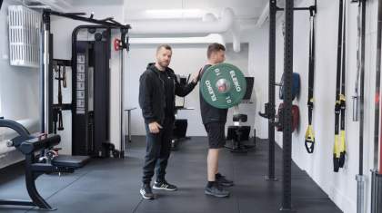 Zercher squat